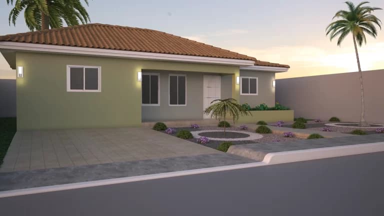 Explore the CAYENA 100 m2 Home Cas Bon Aruba