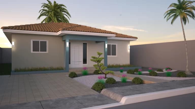 Explore the Jasmin 143 m2 Home Cas Bon Aruba